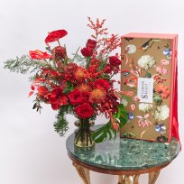 Flower box новогодний