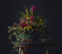 Коллекция Июнь. Эксклюзивная авторская цветочная композиция в вазе
