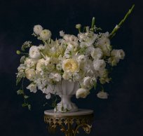 Коллекция Июль. Luxury композиция из белоснежных цветов