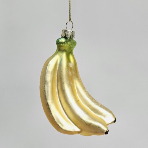 Елочная игрушка гроздь бананов